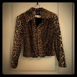 Cache’ women’s leopard print jacket